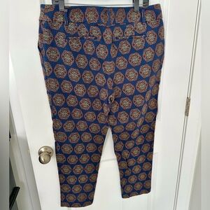 LOFT Julie Printed Pants
